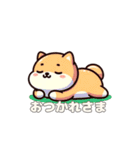 犬のスタンプ（豆柴）（個別スタンプ：6）