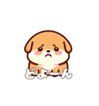 犬のスタンプ（豆柴）（個別スタンプ：30）