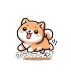 犬のスタンプ（豆柴）（個別スタンプ：31）