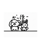 きゆの人間と動物のスタンプ（個別スタンプ：3）