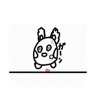 きゆの人間と動物のスタンプ（個別スタンプ：4）