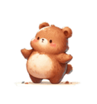 Chubby Bear’s Daily Expressions（個別スタンプ：20）