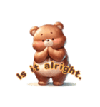 Chubby Bear’s Daily Expressions（個別スタンプ：30）