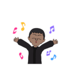 暖かい目のおじさん（個別スタンプ：13）