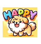 Happy Dogs 感情豊かな犬たち（個別スタンプ：2）