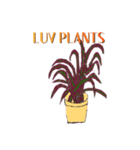 LUV PLANTS（個別スタンプ：5）