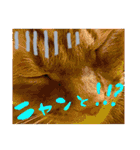 Johnny ＆ Chocola ＆ かりん ⑫（個別スタンプ：21）