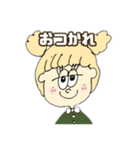 センスのいい女の子（個別スタンプ：10）