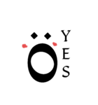 数字スタンプ♡（個別スタンプ：1）