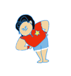 ガタイの良い人々（個別スタンプ：2）