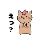 推し活もふねこ[さくら]／日常で使える（個別スタンプ：20）