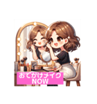 美活女子の自分磨きルーティーン（個別スタンプ：3）