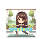 美活女子の自分磨きルーティーン（個別スタンプ：8）