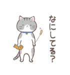 ねこちゃん♡巻き髪が可愛いおんなのこ（個別スタンプ：14）