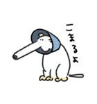 はなのながいイヌ（個別スタンプ：2）
