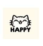 猫の感情パレード（個別スタンプ：1）