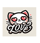 猫の感情パレード（個別スタンプ：4）