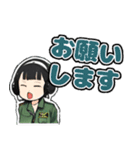 【毎日使える】自衛隊パイロットスタンプ！（個別スタンプ：9）