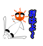 まゆげイカ 1（個別スタンプ：1）
