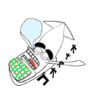 まゆげイカ 1（個別スタンプ：6）