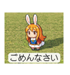 ドット絵 うさ子の詰め合わせ 40種（個別スタンプ：12）