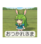 ドット絵 うさ子の詰め合わせ 40種（個別スタンプ：20）