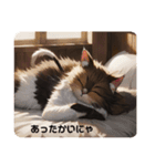 眠り多め猫（個別スタンプ：3）