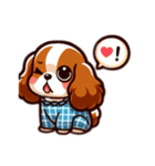 Cavalier Stickers ♡キャバリア♡（個別スタンプ：3）