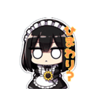 チームメイドちゃん（個別スタンプ：1）