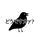 カラスさんの日常会話！（個別スタンプ：12）