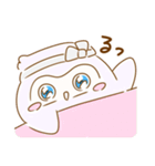 ふくろうのるよちゃん（個別スタンプ：8）