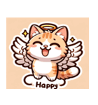 「天使猫の日常」（個別スタンプ：8）