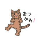 40匹のねこの、みんなお疲れさま！（個別スタンプ：13）