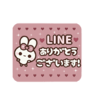 飛び出す⬛1年中使える❤毎日⬛【ピンク】❸❶（個別スタンプ：11）