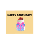 お誕生日おめでとう2（個別スタンプ：7）