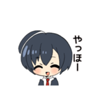 毎日使えそうな日常の男の子スタンプ（個別スタンプ：1）