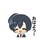 毎日使えそうな日常の男の子スタンプ（個別スタンプ：2）