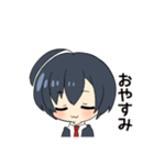 毎日使えそうな日常の男の子スタンプ（個別スタンプ：3）
