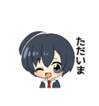 毎日使えそうな日常の男の子スタンプ（個別スタンプ：8）
