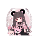 夜職かわいい女子（個別スタンプ：3）
