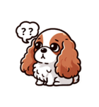 Cavalier for every mood！ キャバリア♡（個別スタンプ：2）