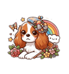 Cavalier for every mood！ キャバリア♡（個別スタンプ：4）
