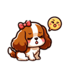 Cavalier for every mood！ キャバリア♡（個別スタンプ：6）