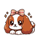 Cavalier for every mood！ キャバリア♡（個別スタンプ：10）