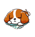 Cavalier for every mood！ キャバリア♡（個別スタンプ：18）
