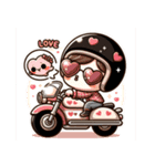 楽しいバイクライフ（個別スタンプ：3）