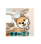 柴犬もふもふほっこり毎日使える挨拶2（個別スタンプ：24）