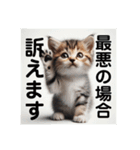 いじめ許さない子猫（個別スタンプ：23）