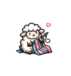 Lovely Woolly（個別スタンプ：2）