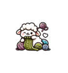 Lovely Woolly（個別スタンプ：8）